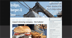 Desktop Screenshot of bridgesburgersbeer.com