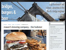 Tablet Screenshot of bridgesburgersbeer.com